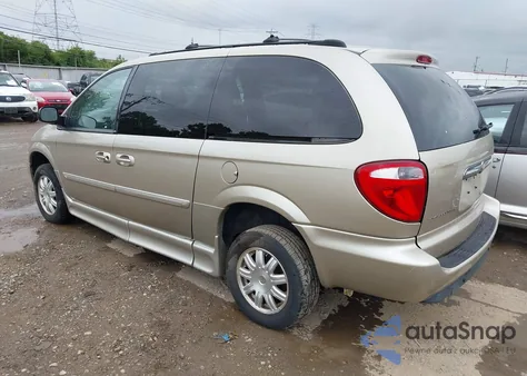 2006 Chrysler Town & Country Touring из США, поврежденный, VIN 2A4GP54L86R713880
